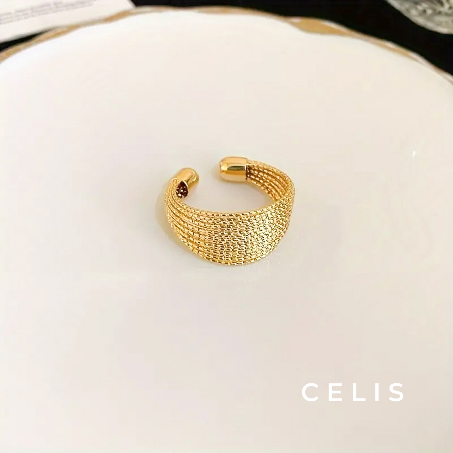 Elegant Whisper Ring