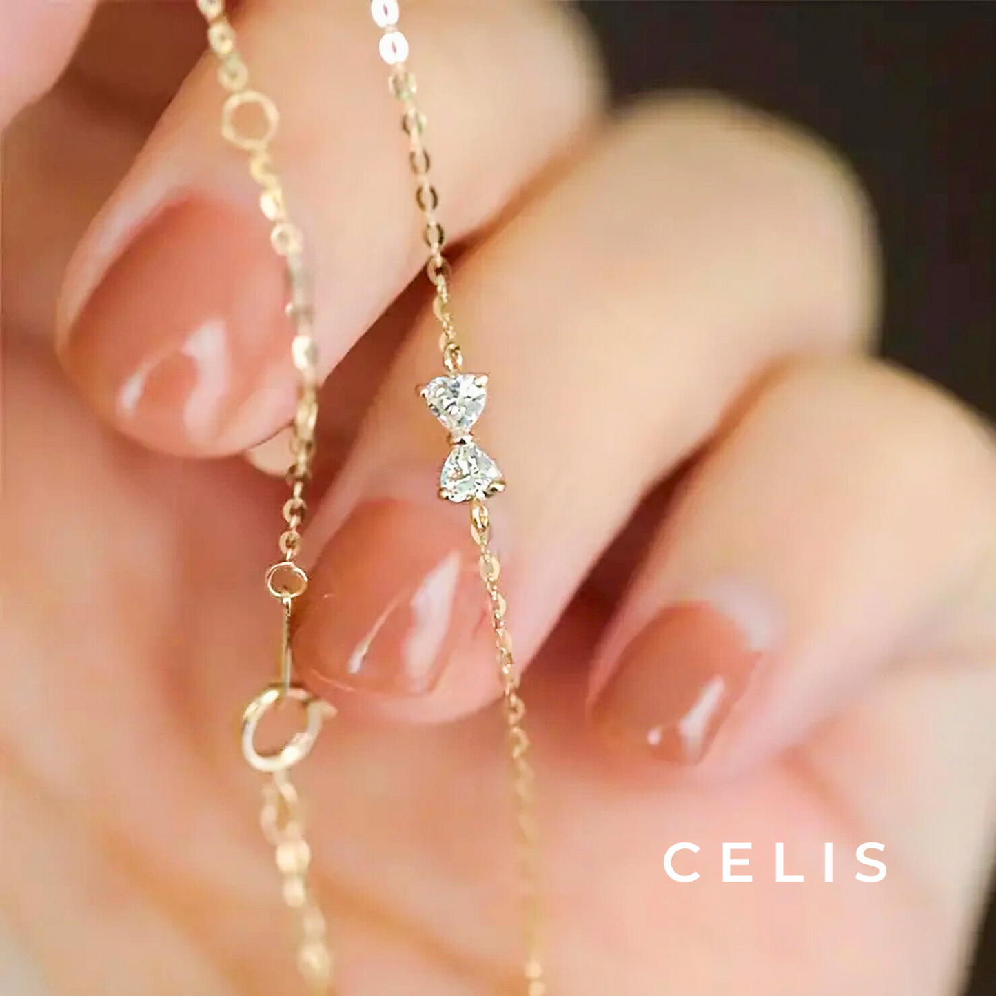 【Limited Item】 Zirconia Ribbon Elegance Bracelet