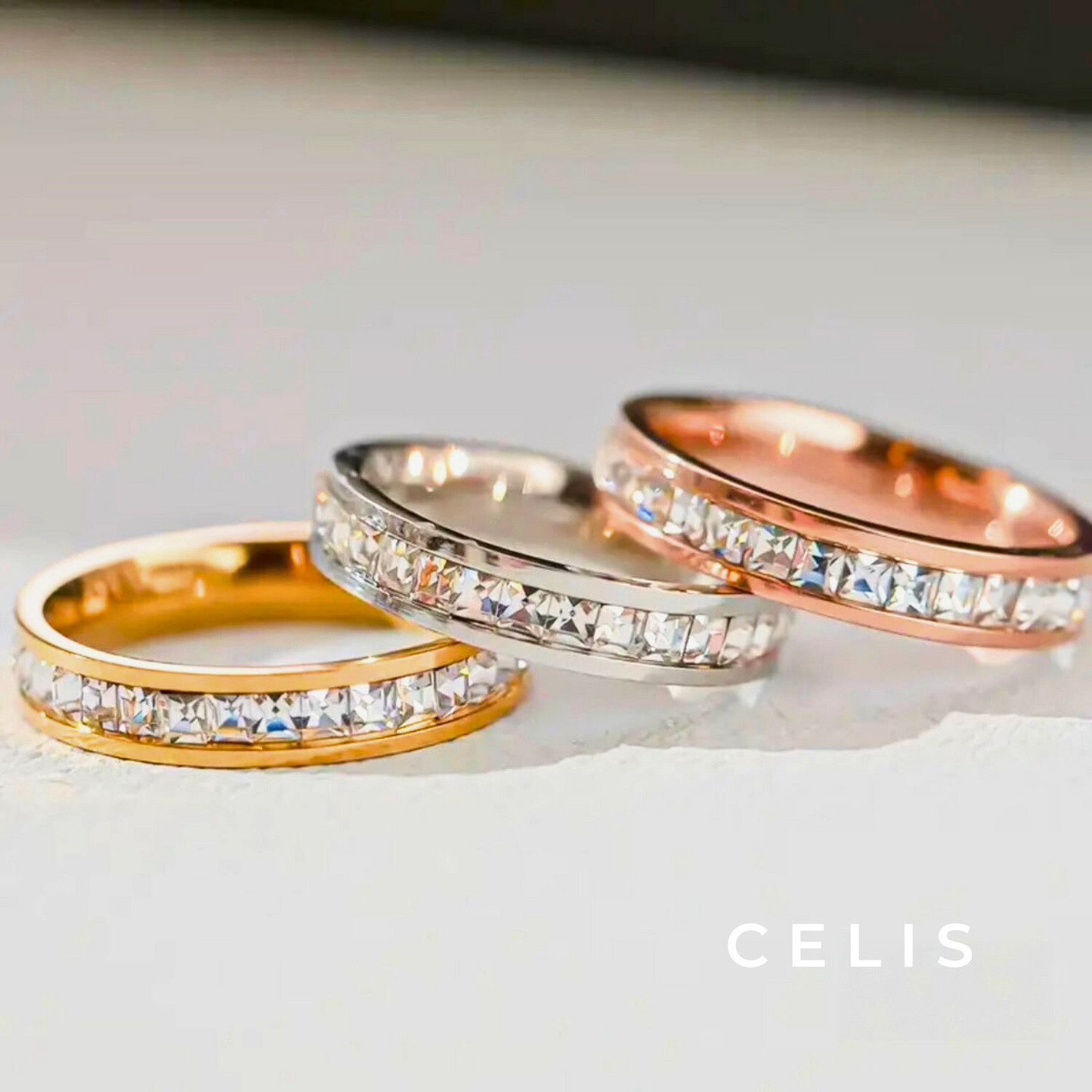 【Limited Item】 Square Zirconia Ring