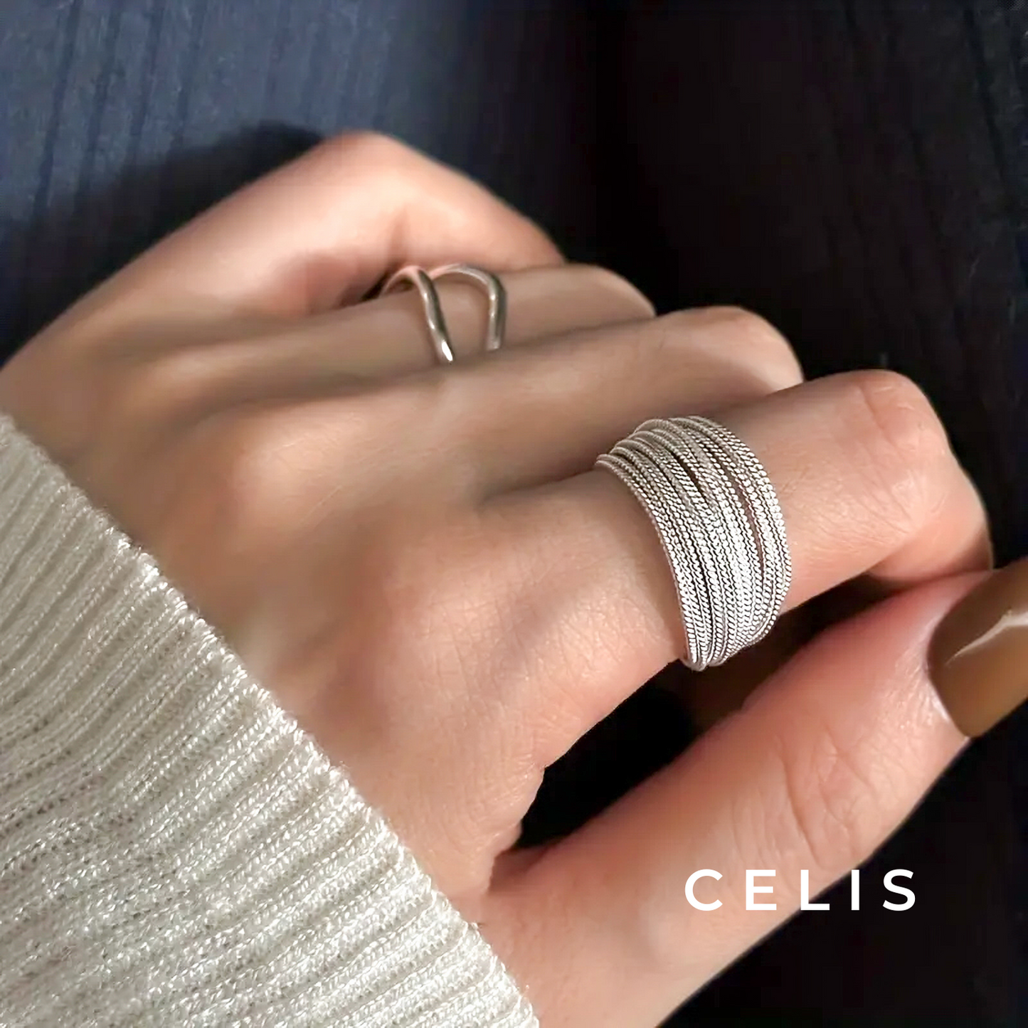 Elegant Whisper Ring