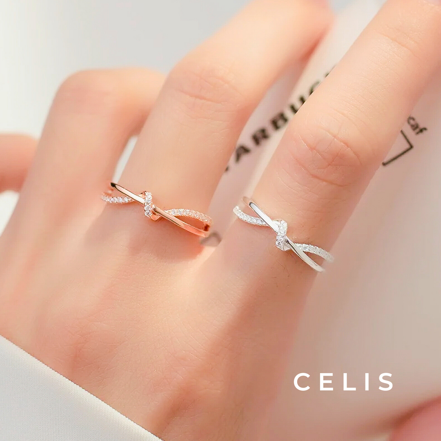 【Limited Item】 Shiny Twisted Ring