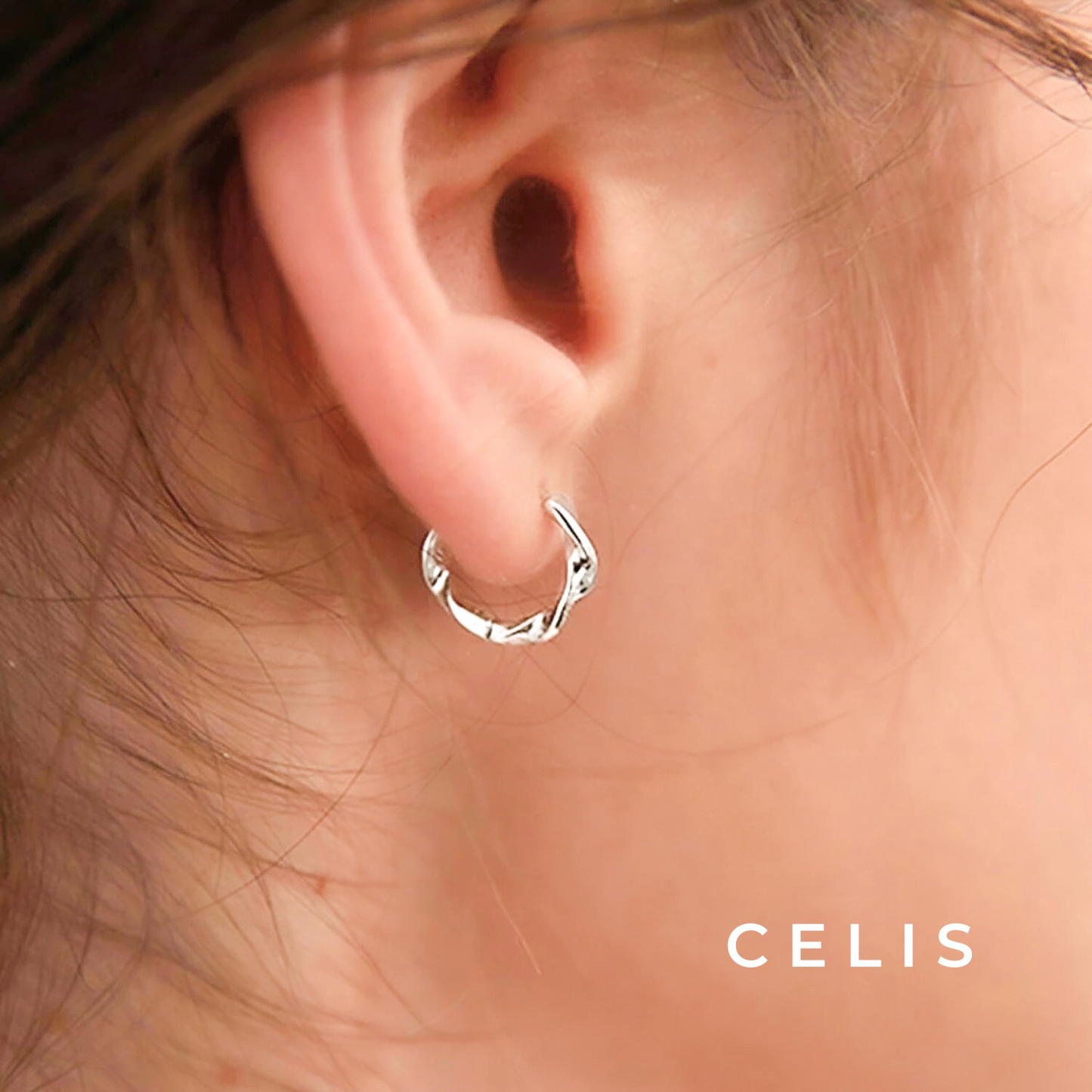 Twisted Ring Earrings