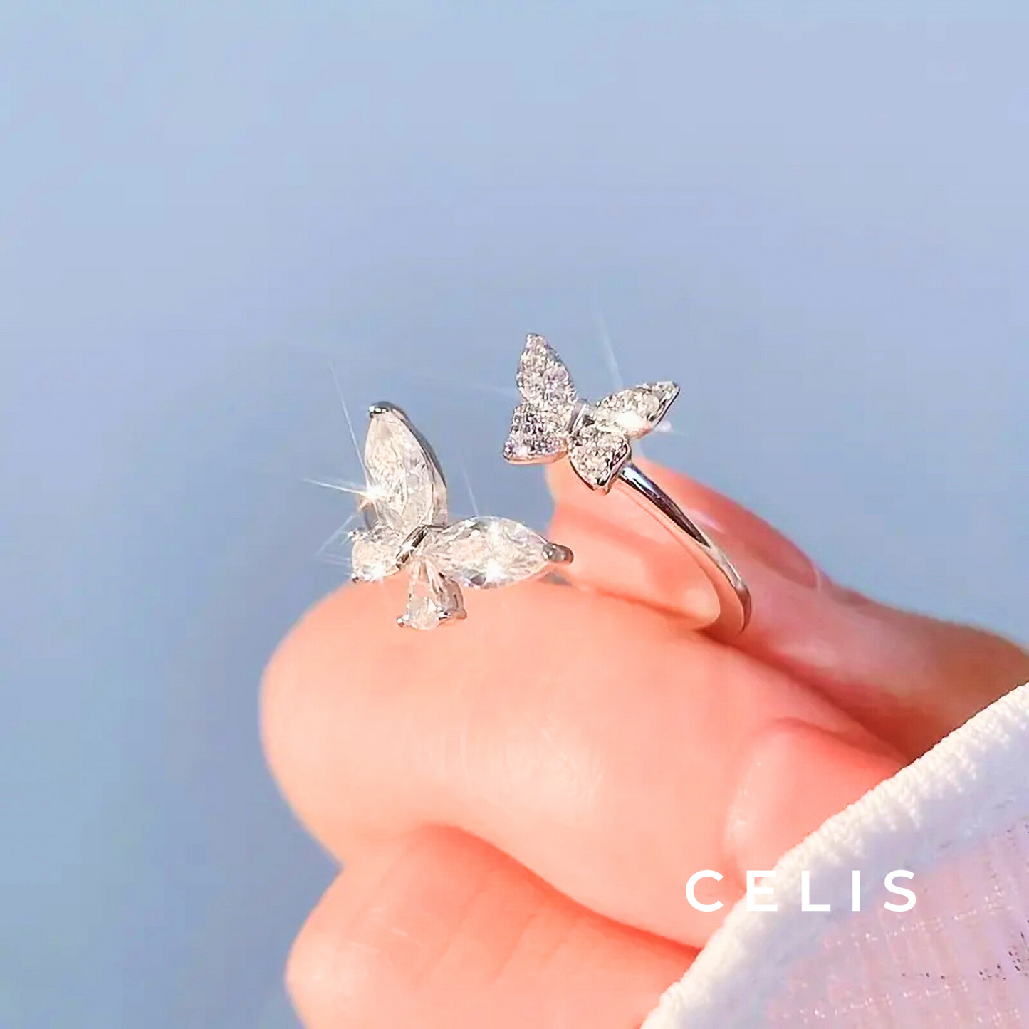 Elegant Butterfly Ring