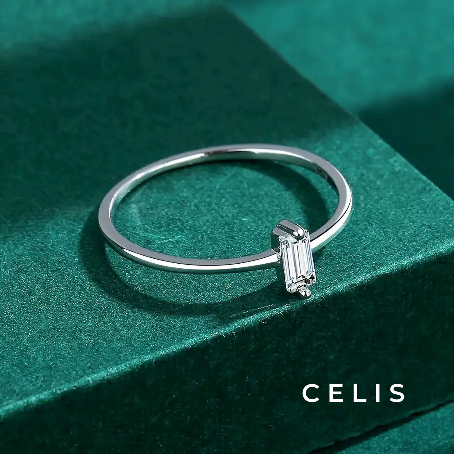 【Limited Item】 Minimal Baguette Cut Ring