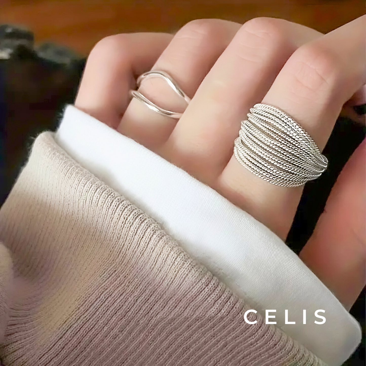 Elegant Whisper Ring