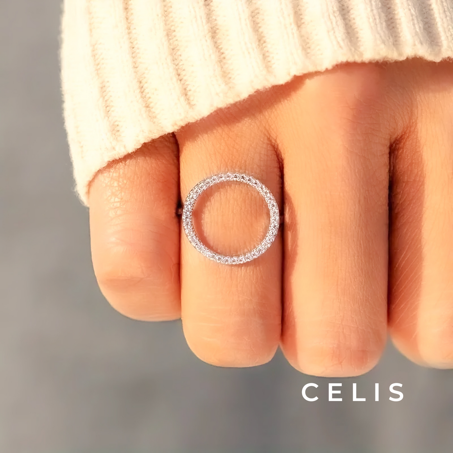 【Limited Item】 Eternal Circle Zirconia Ring