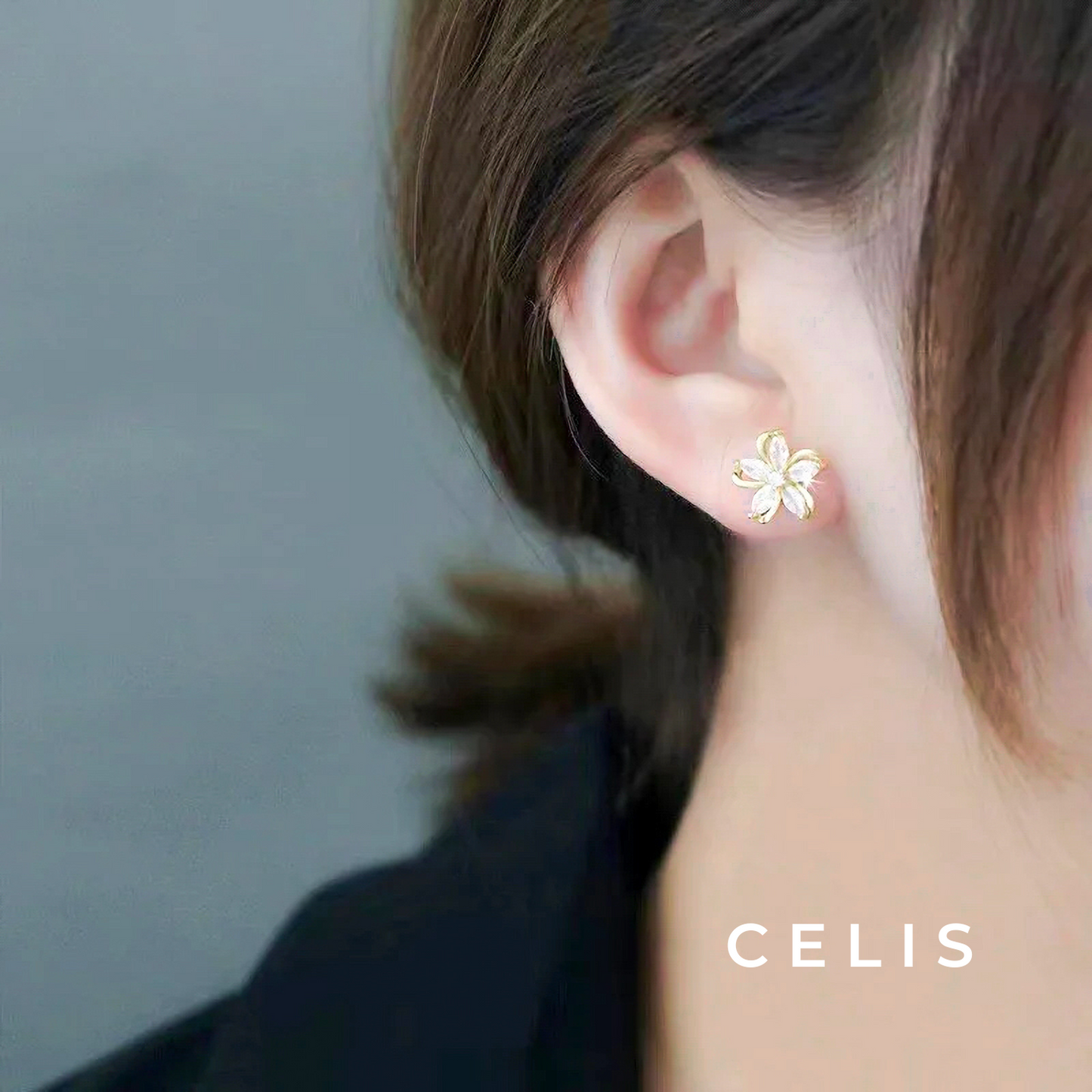 Shining Flower Earrings