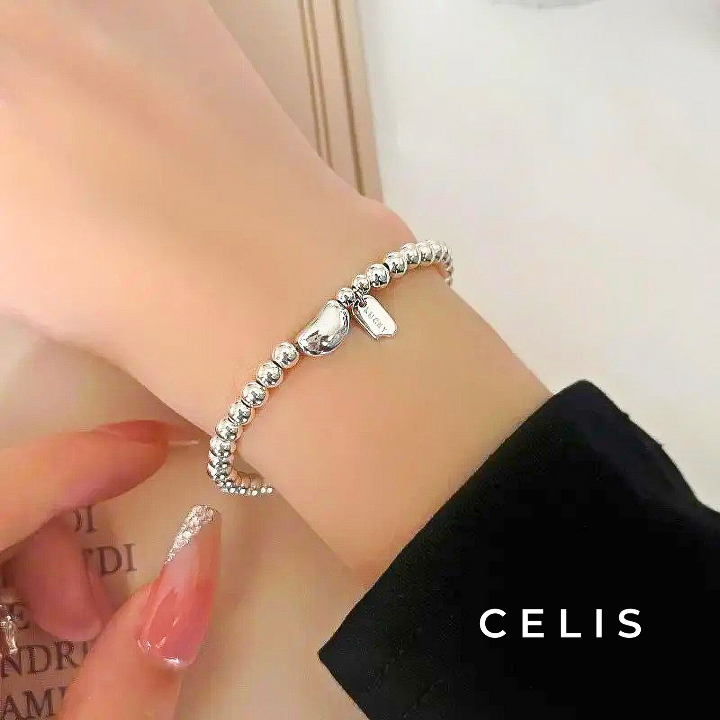 Ball Chain Bracelet Silver