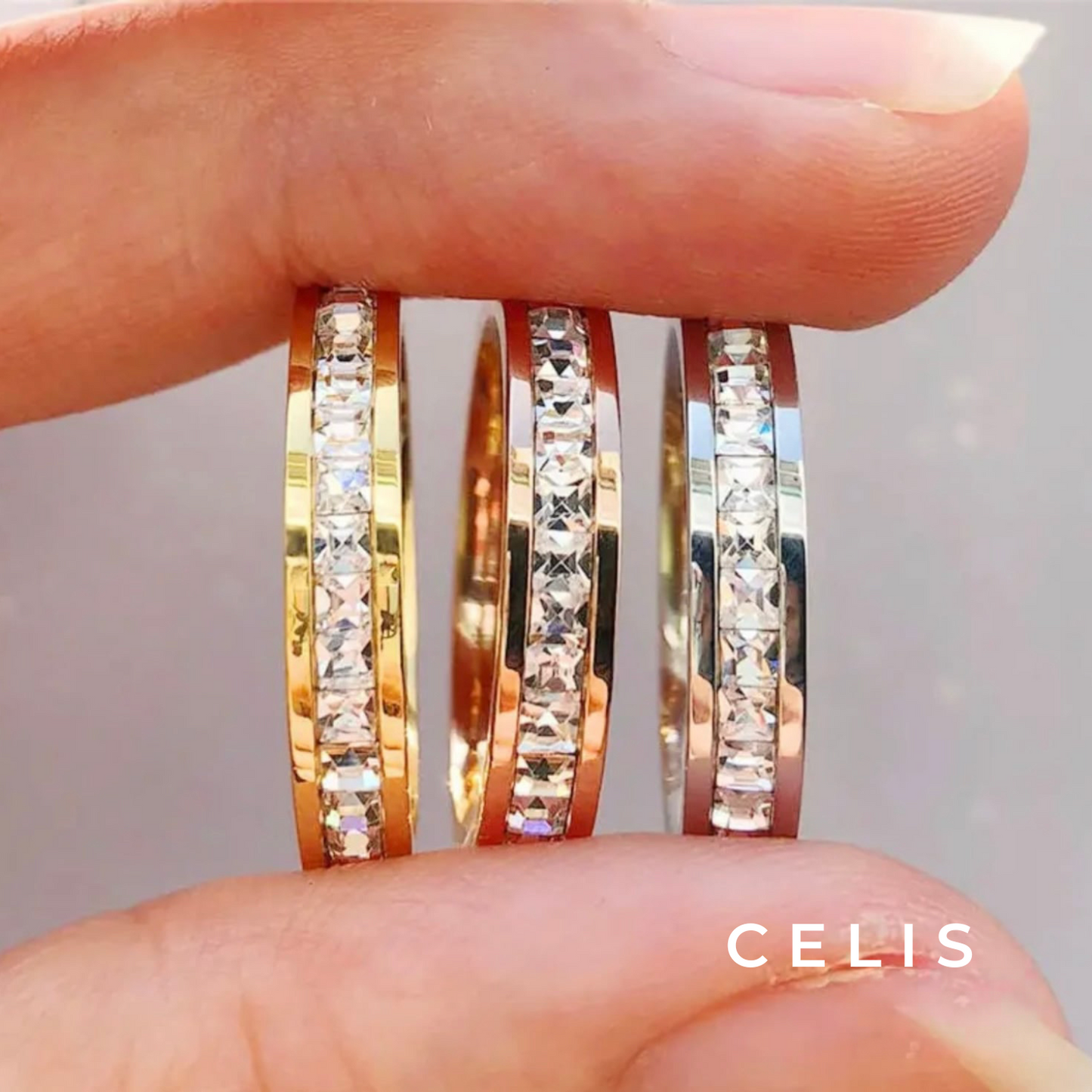 【Limited Item】 Square Zirconia Ring