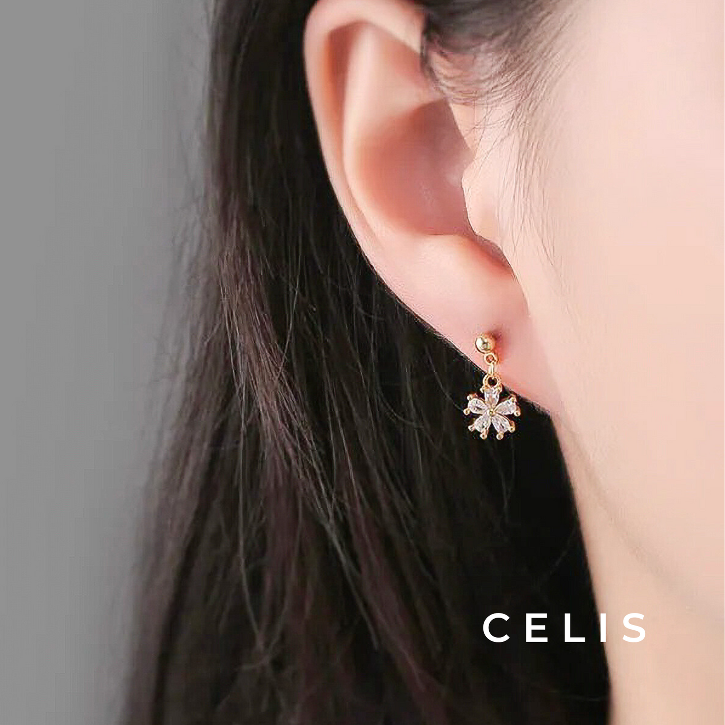 【Limited Item】 Brilliant Flower Earrings