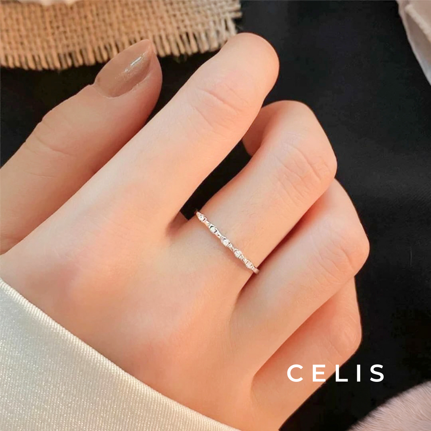 Zirconia Diamond Ring