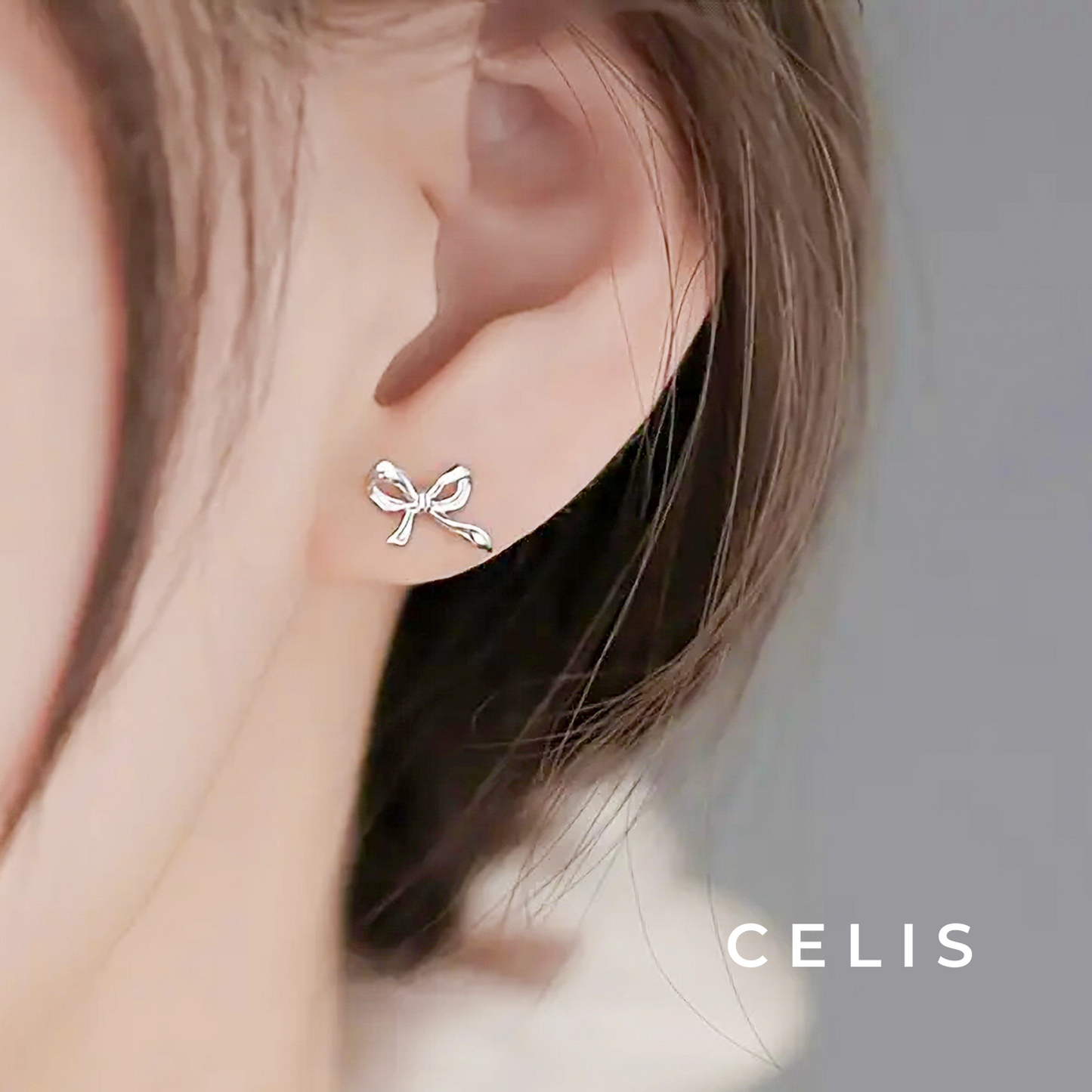 Minimal Ribbon Earrings