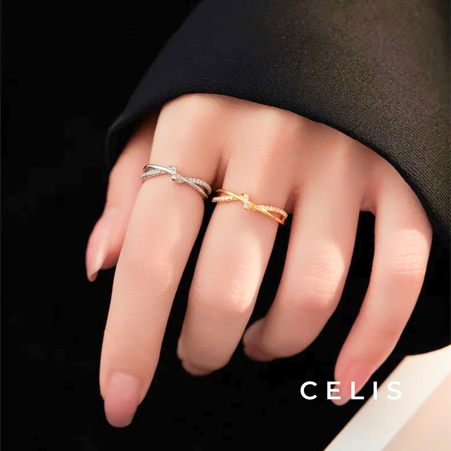 【Limited Item】 Shiny Twisted Ring