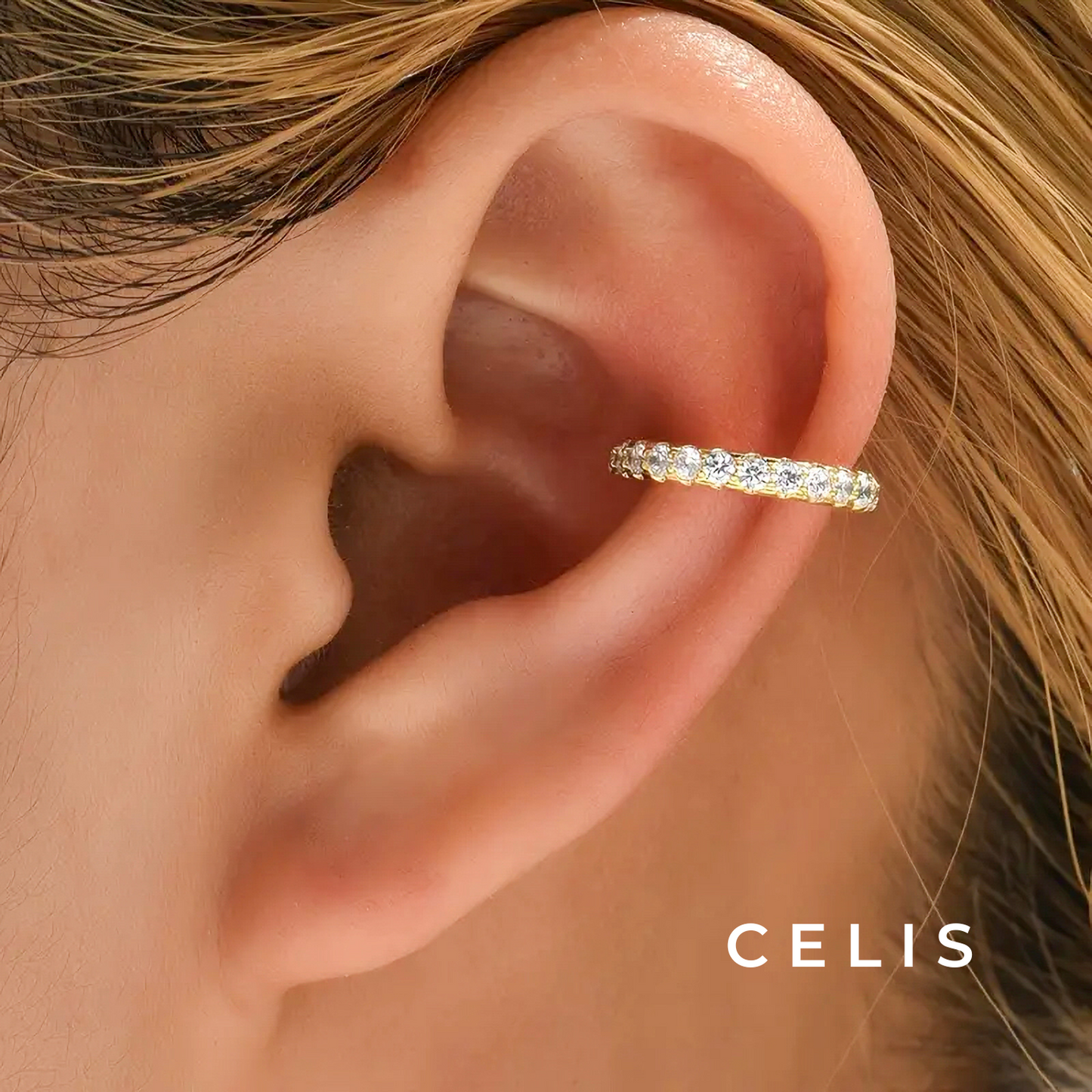 Simple Zirconia Ear Cuff