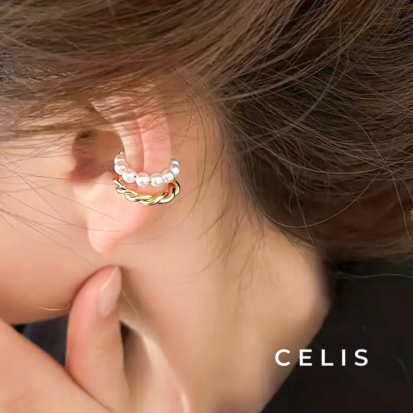 Pearl Layered Ear Cuff