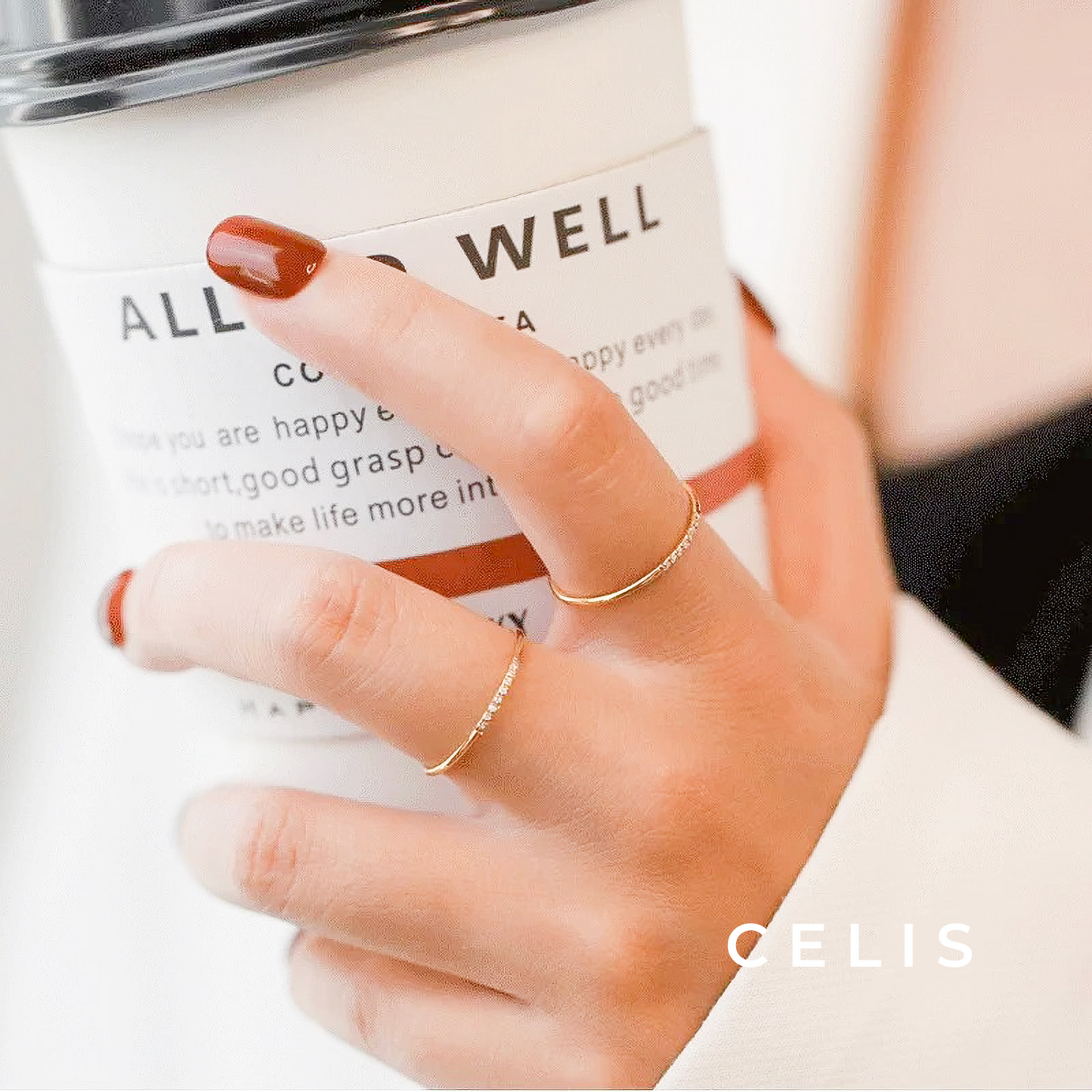 【Limited Item】 Elegant Line Ring