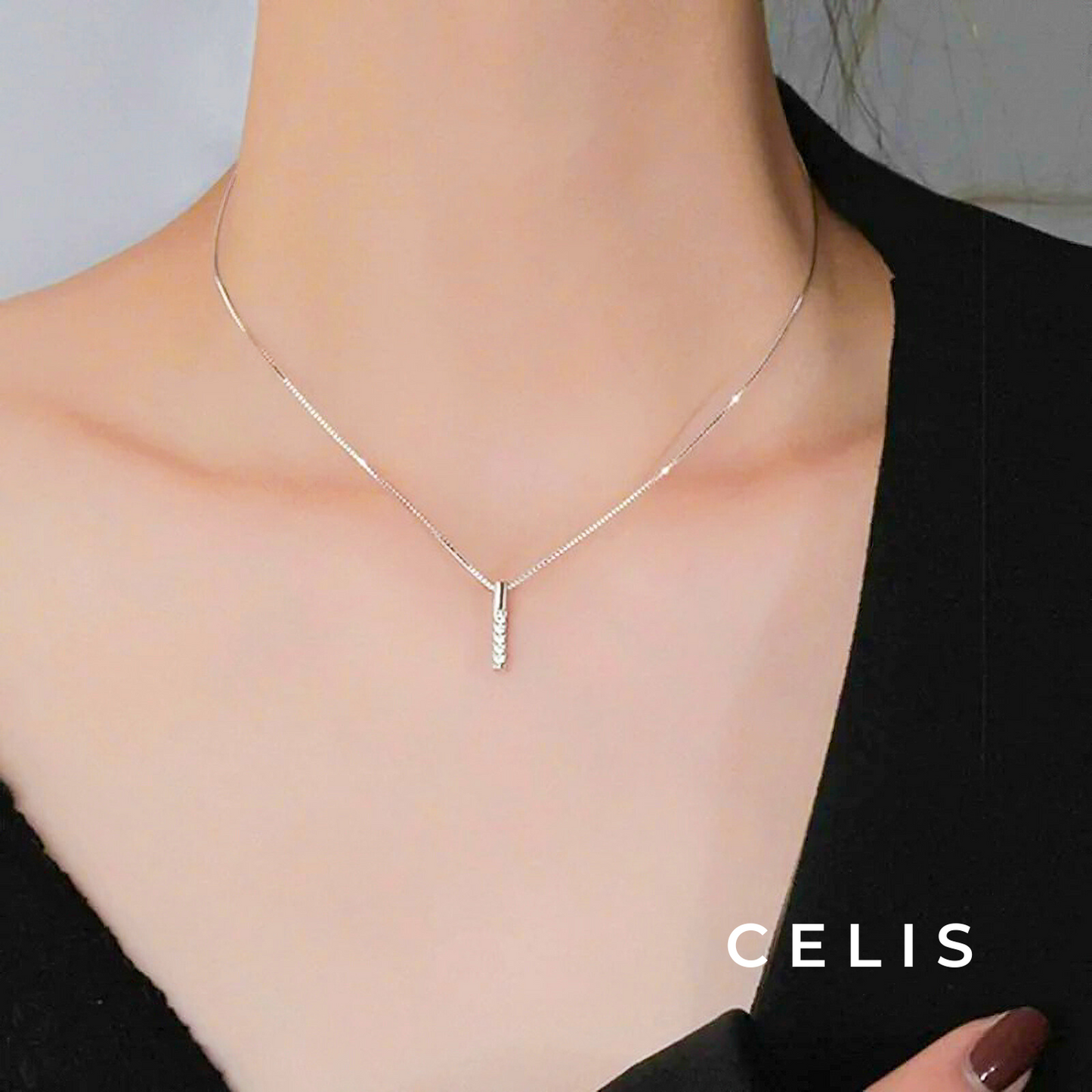 Zirconia Pendant Necklace