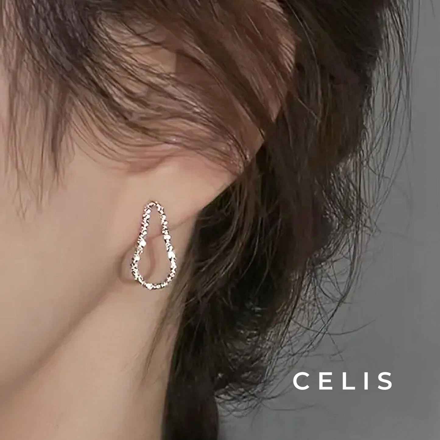 Diamond Cut Chain Earrings