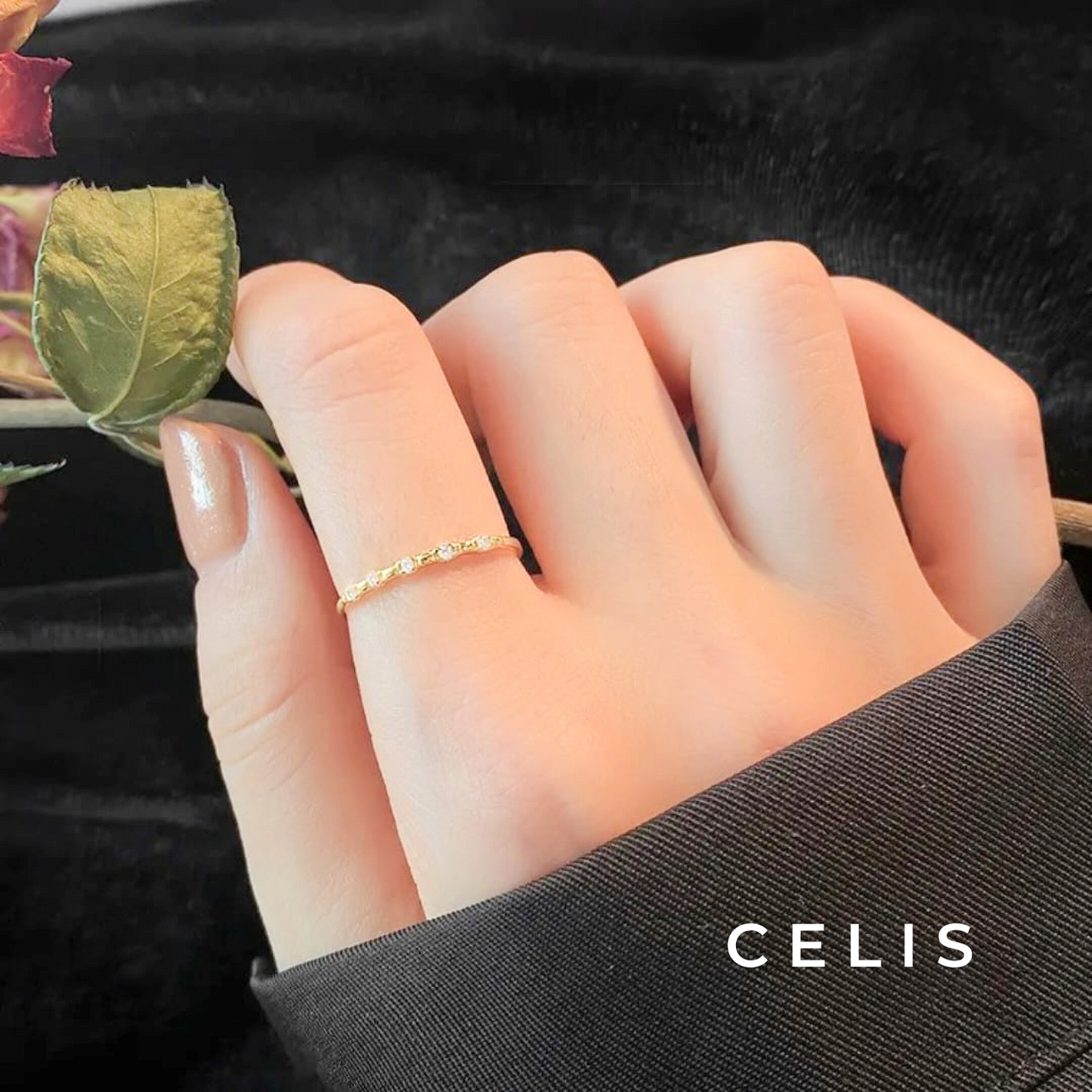 Zirconia Diamond Ring