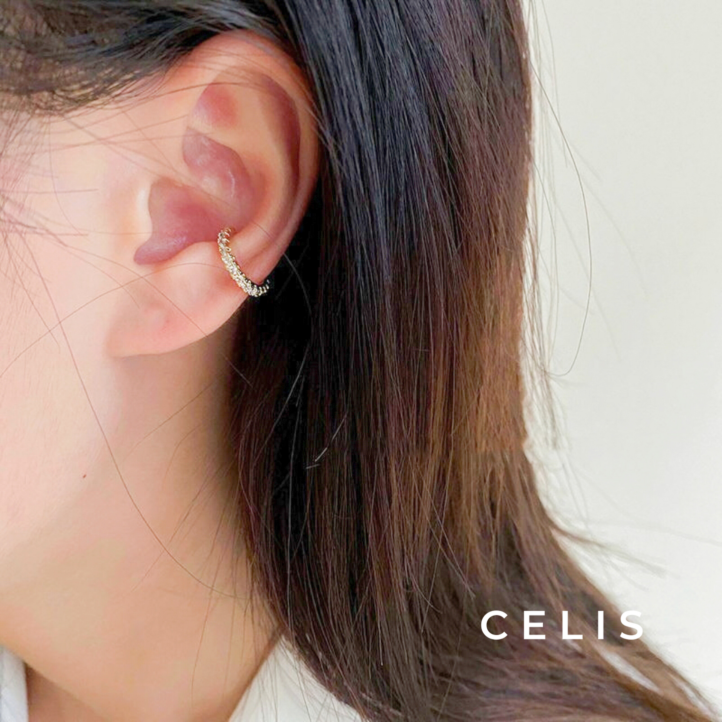 Simple Hoop Ear Cuff 3 Piece Set