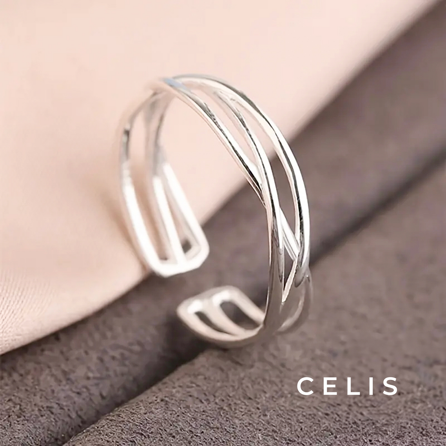 Enlegant Twisted Ring