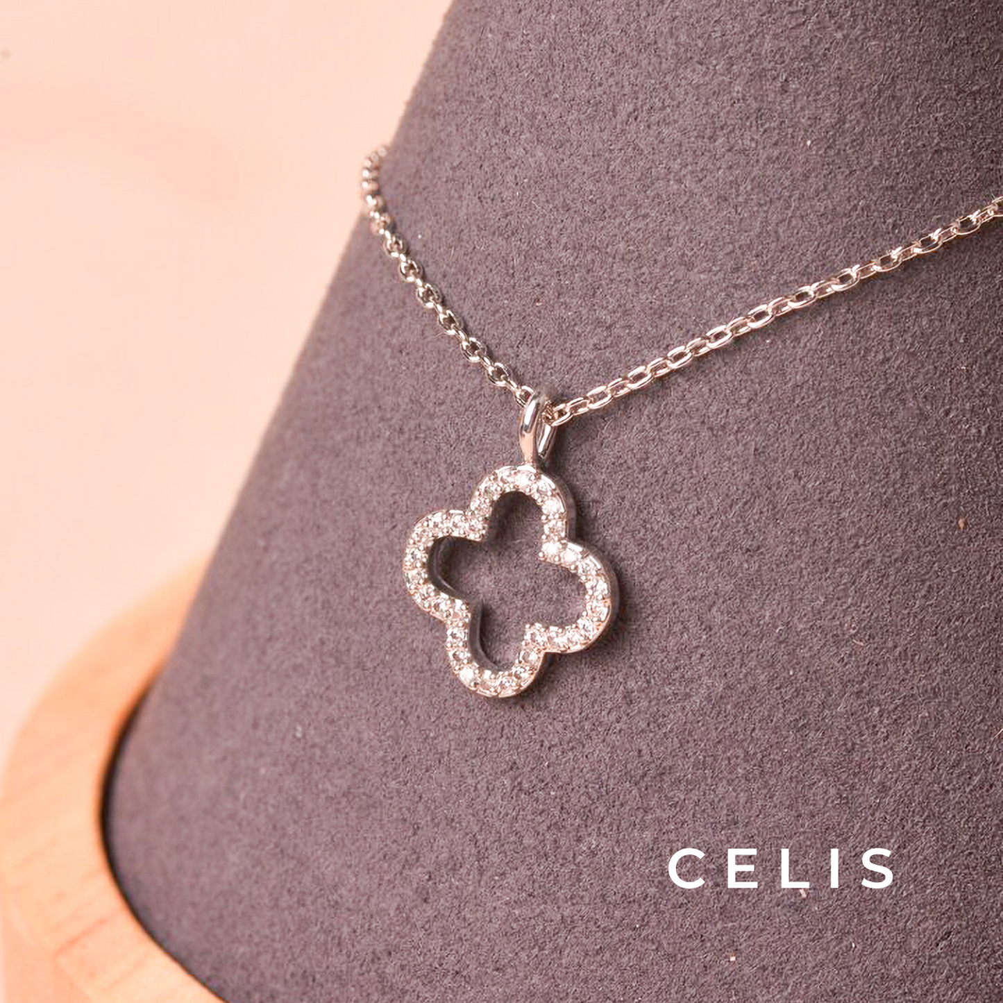 Glitter Blossom Necklace