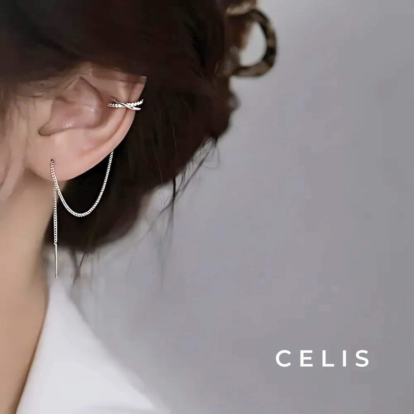 Thread Chain Earrings