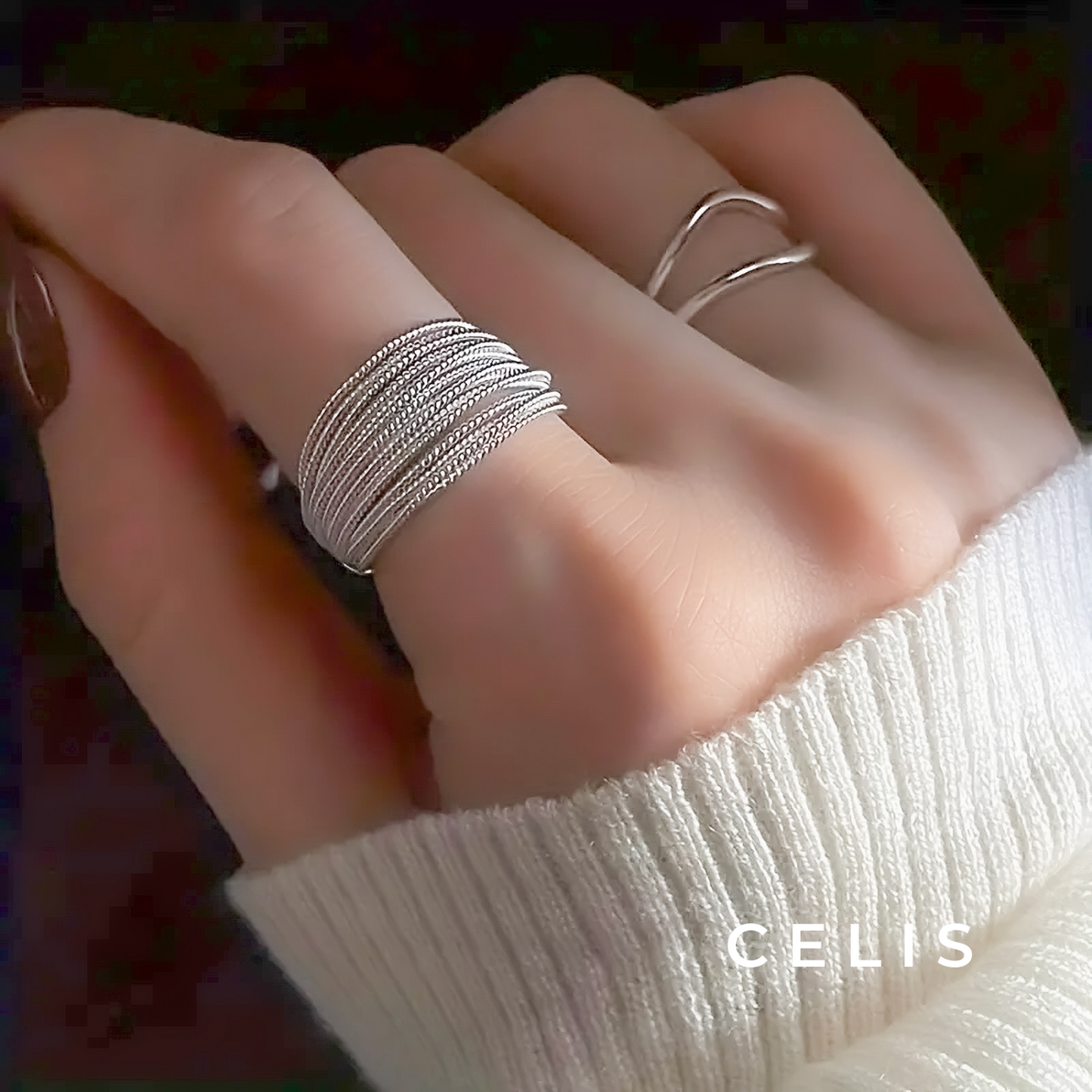 Elegant Whisper Ring