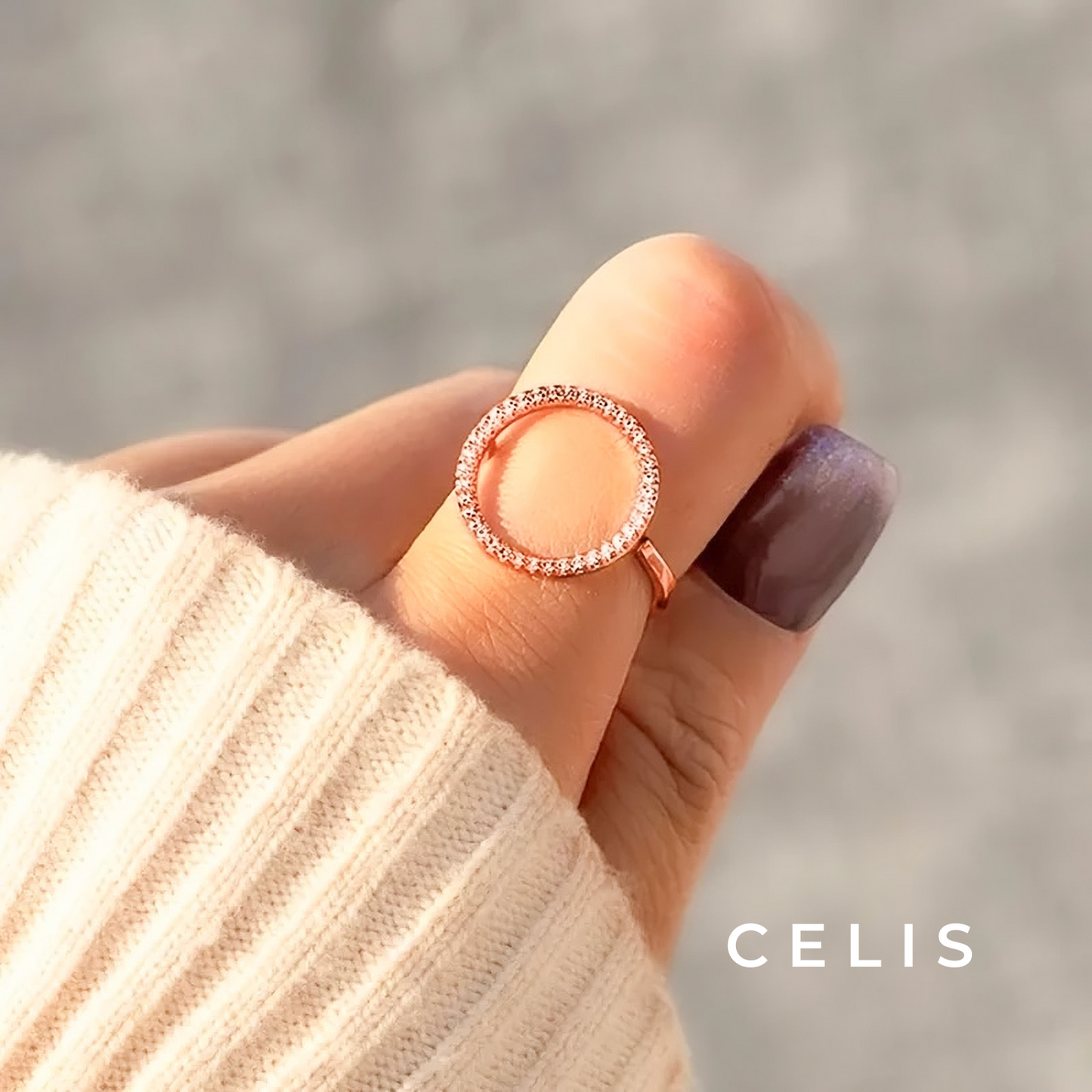 【Limited Item】 Eternal Circle Zirconia Ring