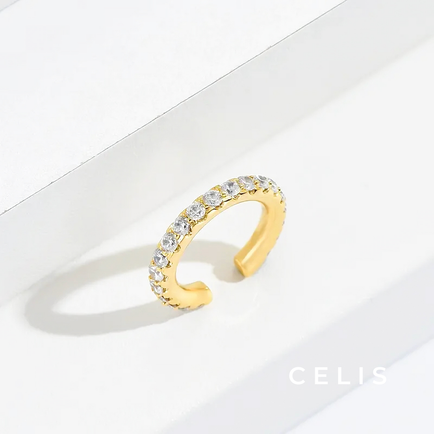 Simple Zirconia Ear Cuff