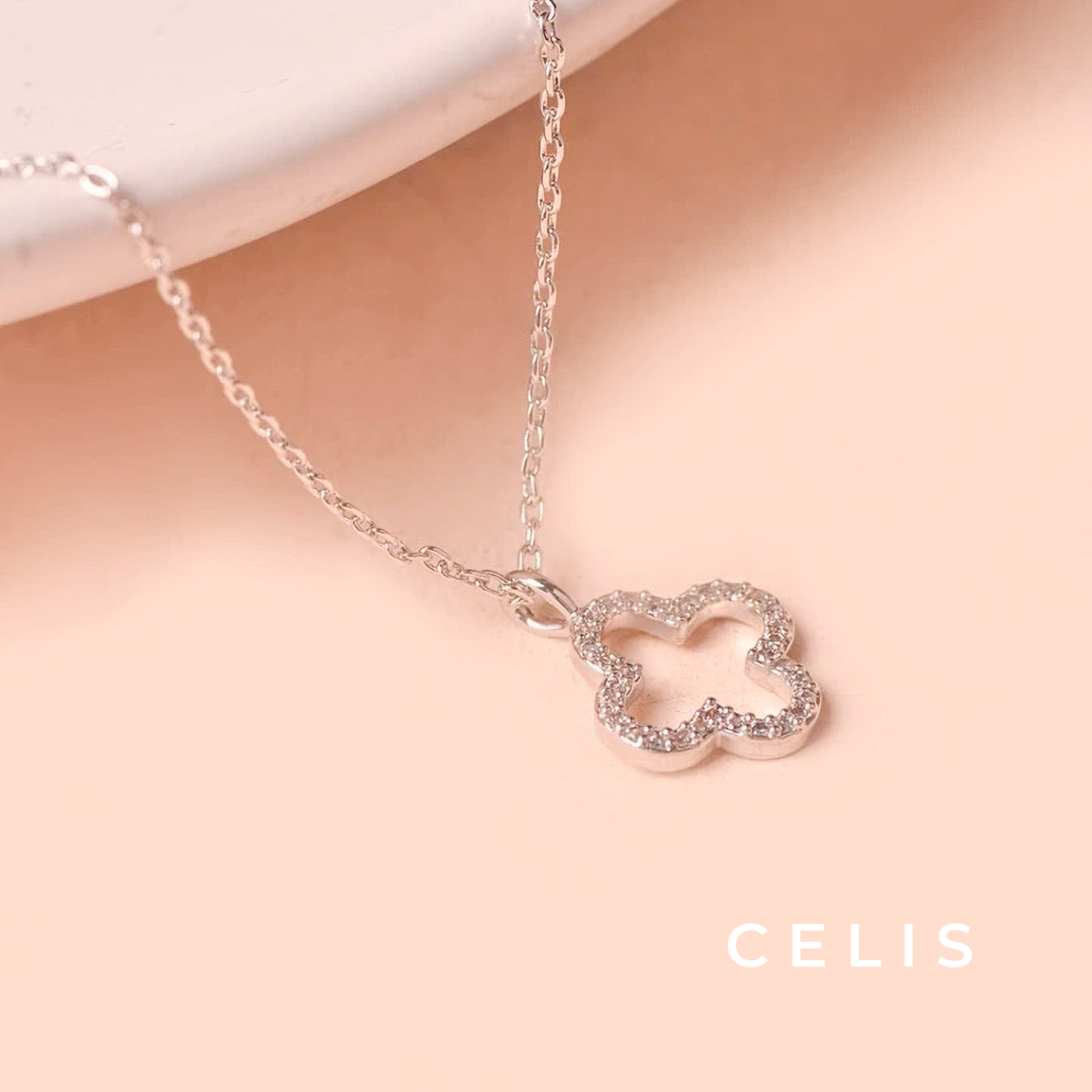 Glitter Blossom Necklace