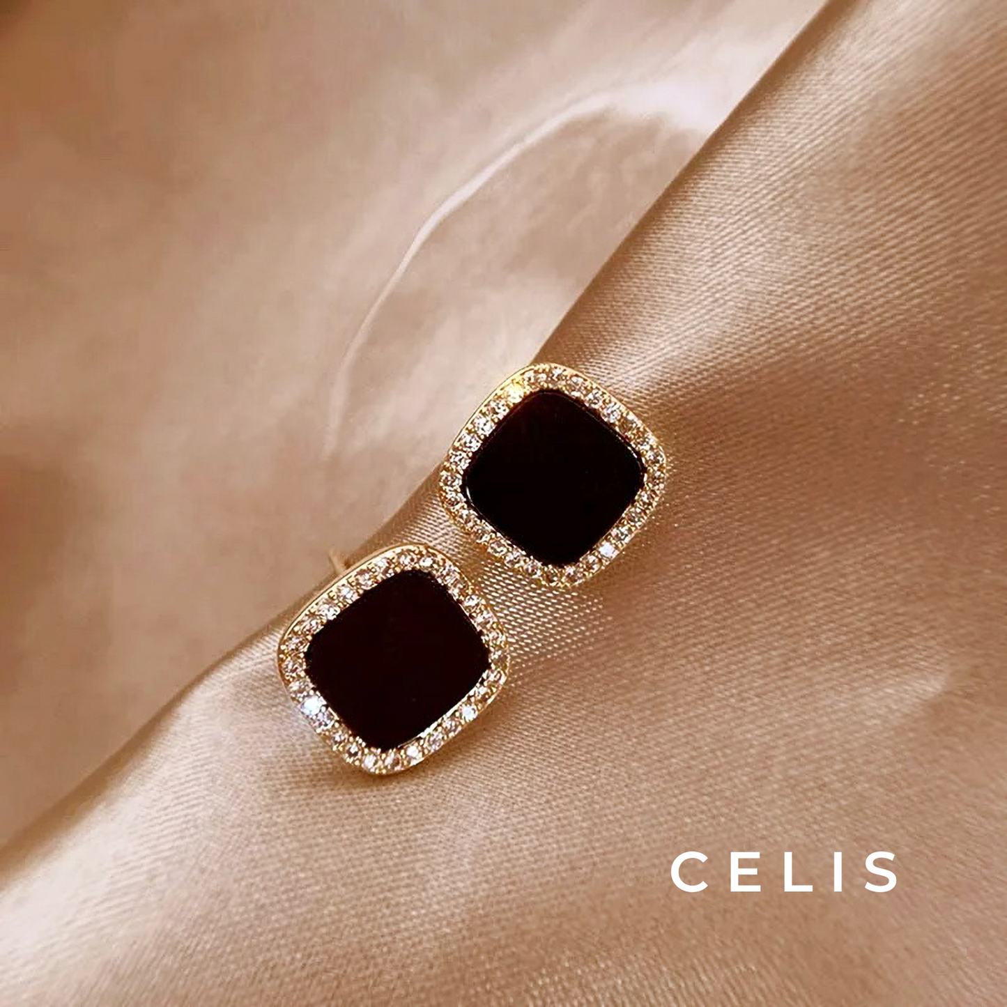 Noir Elegance Earrings