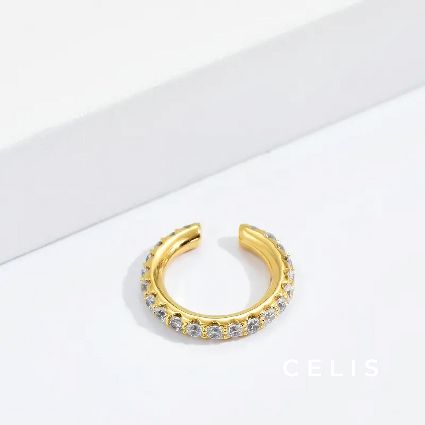 Simple Zirconia Ear Cuff