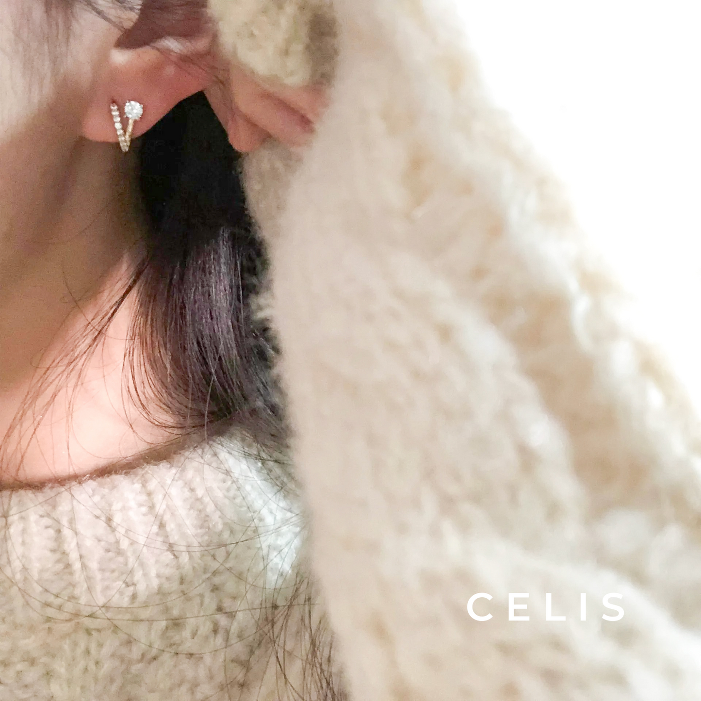 Elegant Zirconia Earrings