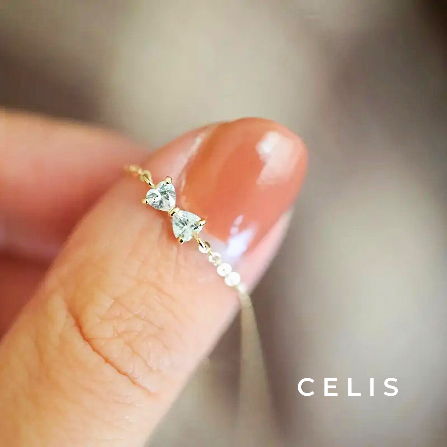 【Limited Item】 Zirconia Ribbon Elegance Bracelet