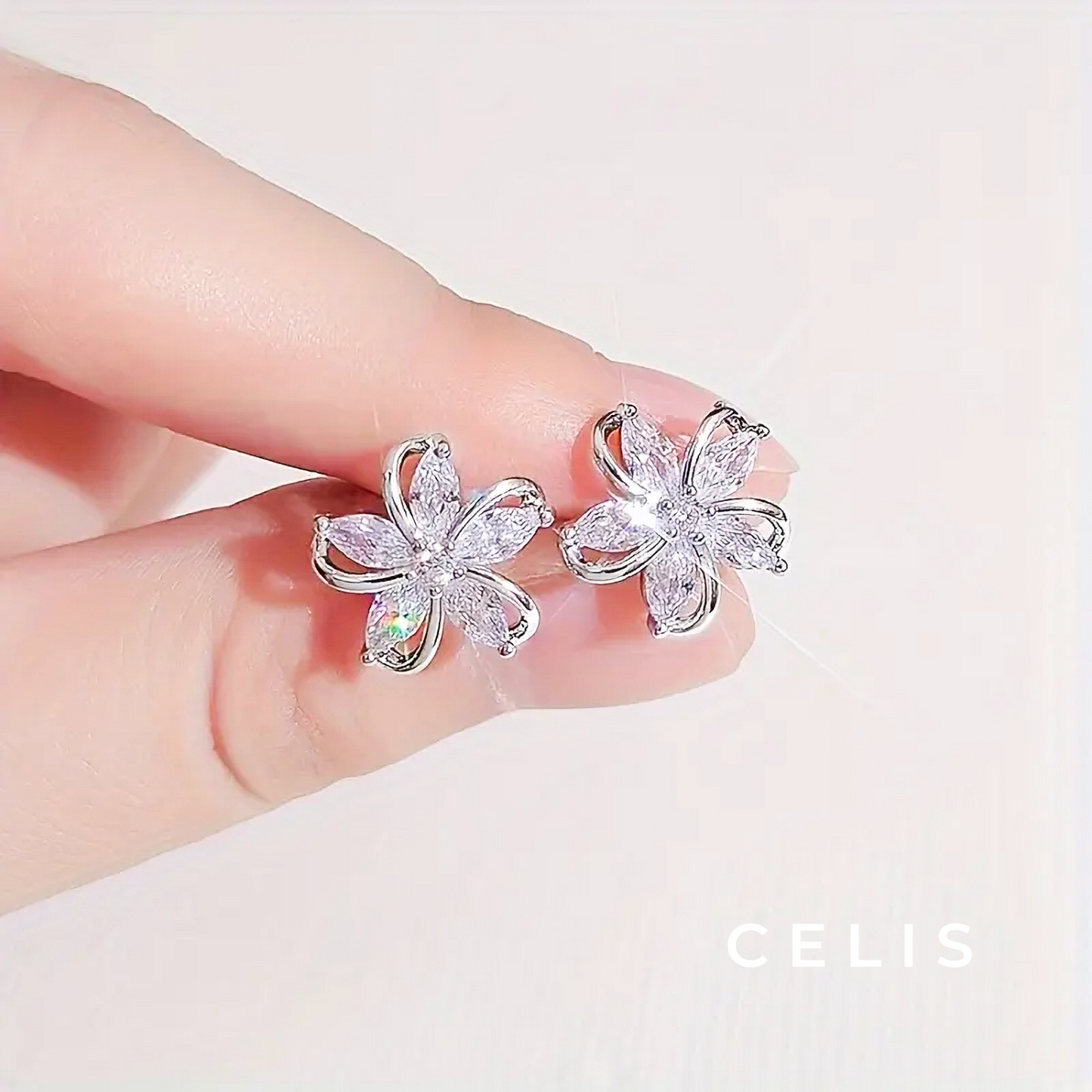 Shining Flower Earrings