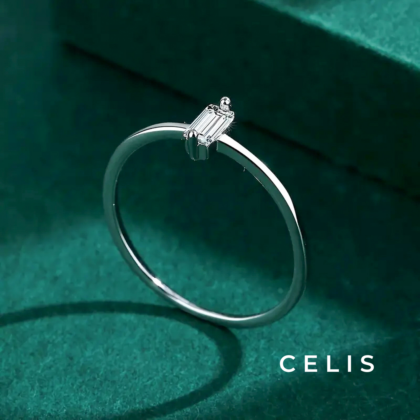 【Limited Item】 Minimal Baguette Cut Ring