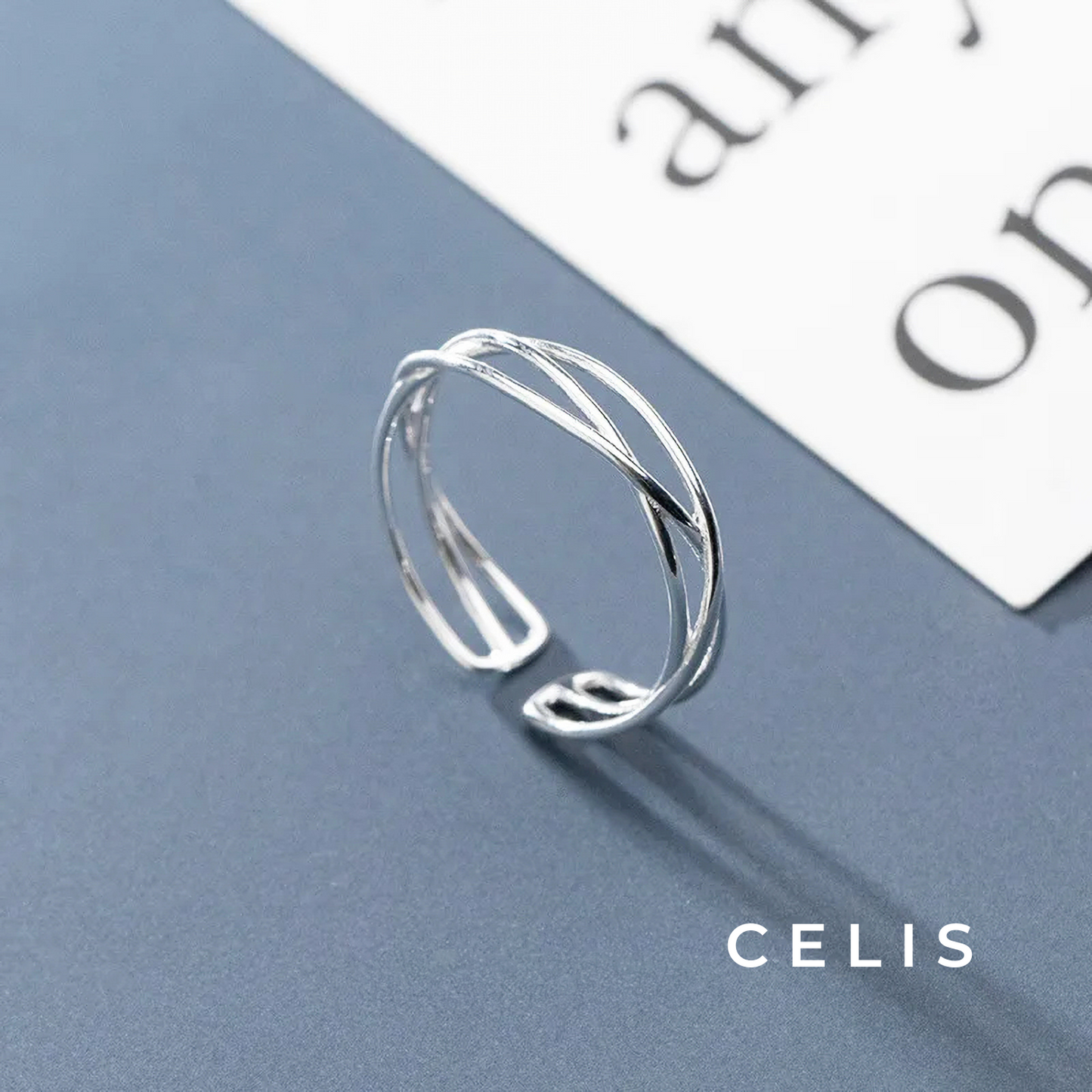 Enlegant Twisted Ring