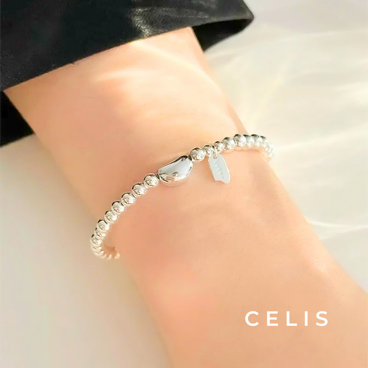 Ball Chain Bracelet Silver