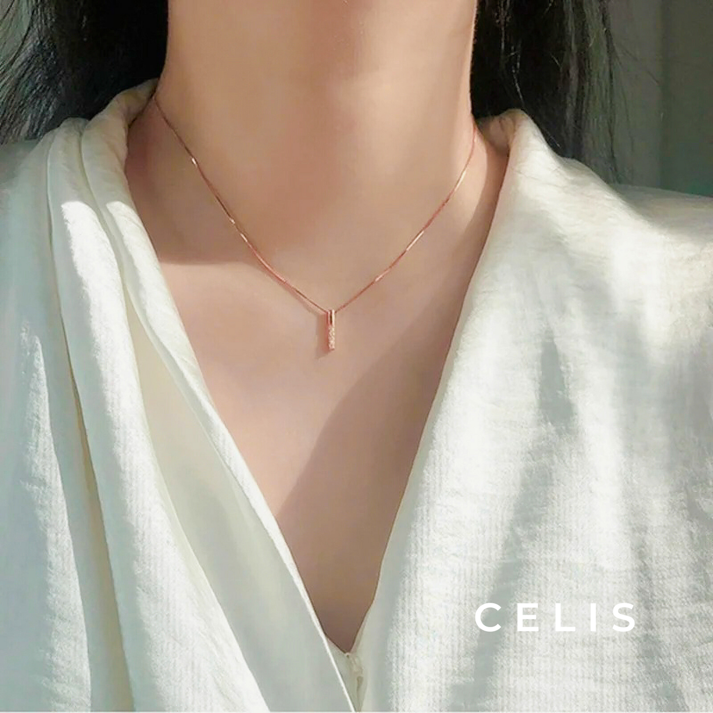 Zirconia Pendant Necklace