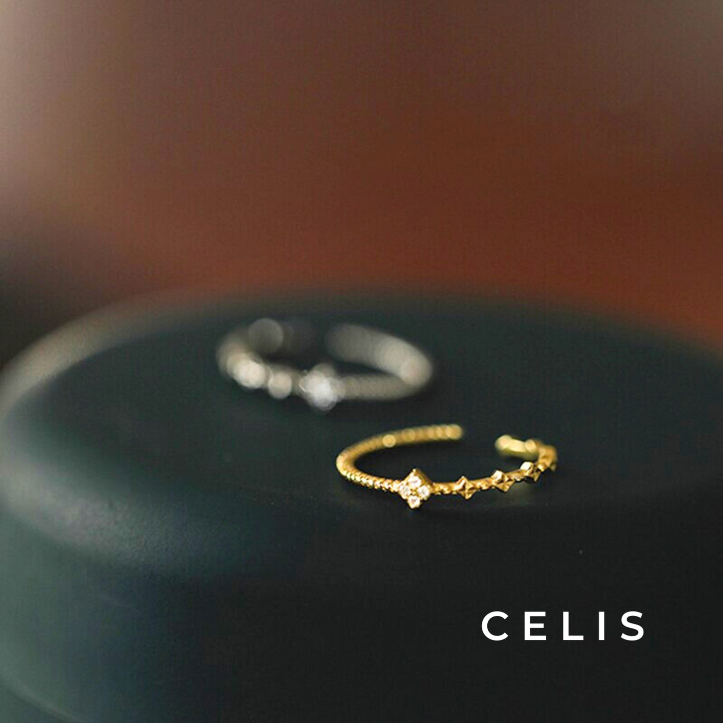 Twisted Zirconia Minimum Ring