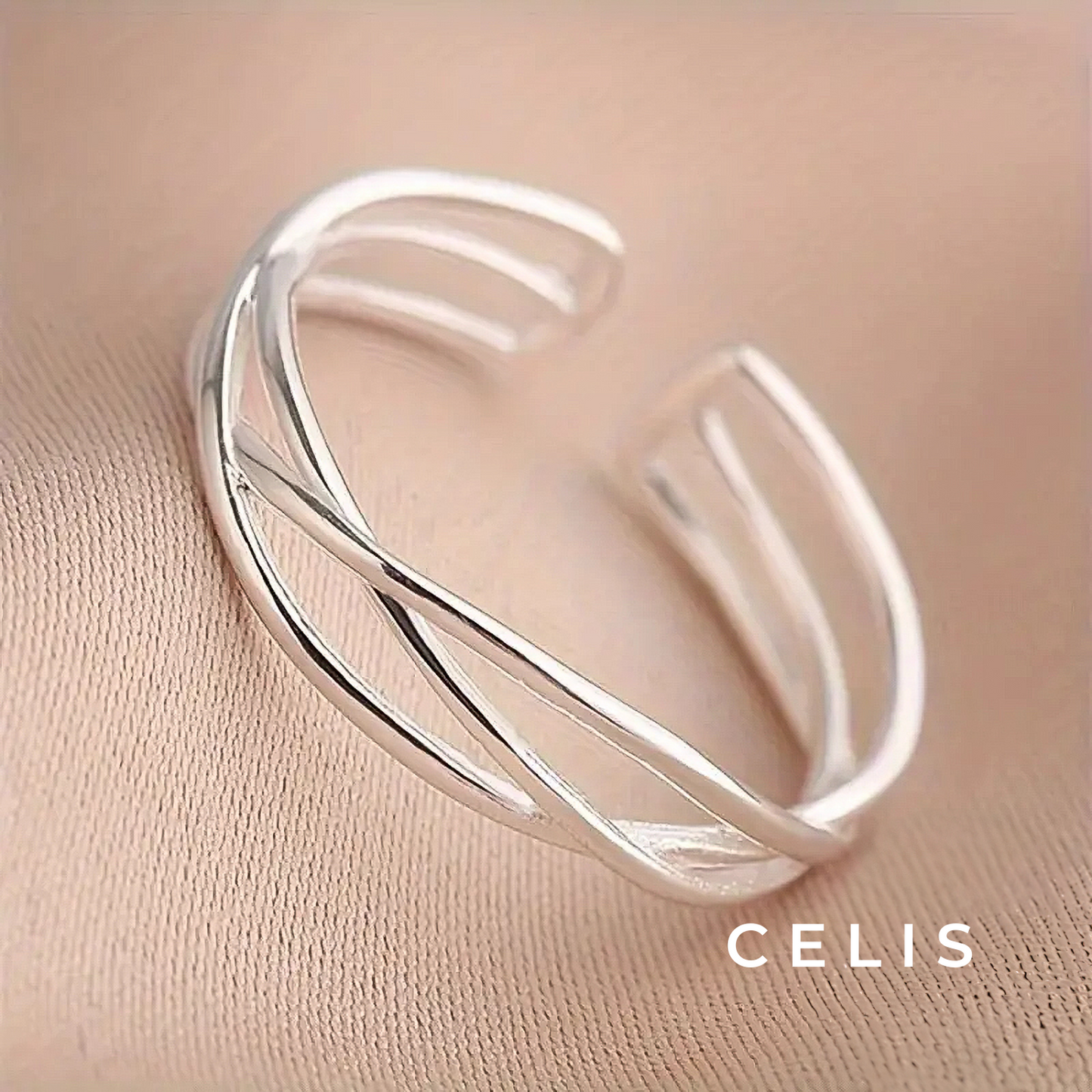 Enlegant Twisted Ring