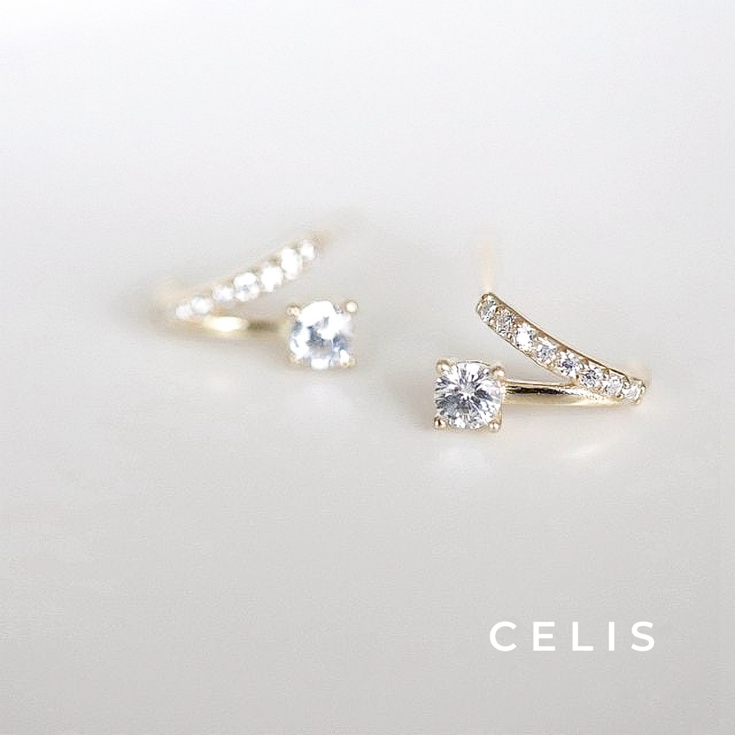 Elegant Zirconia Earrings