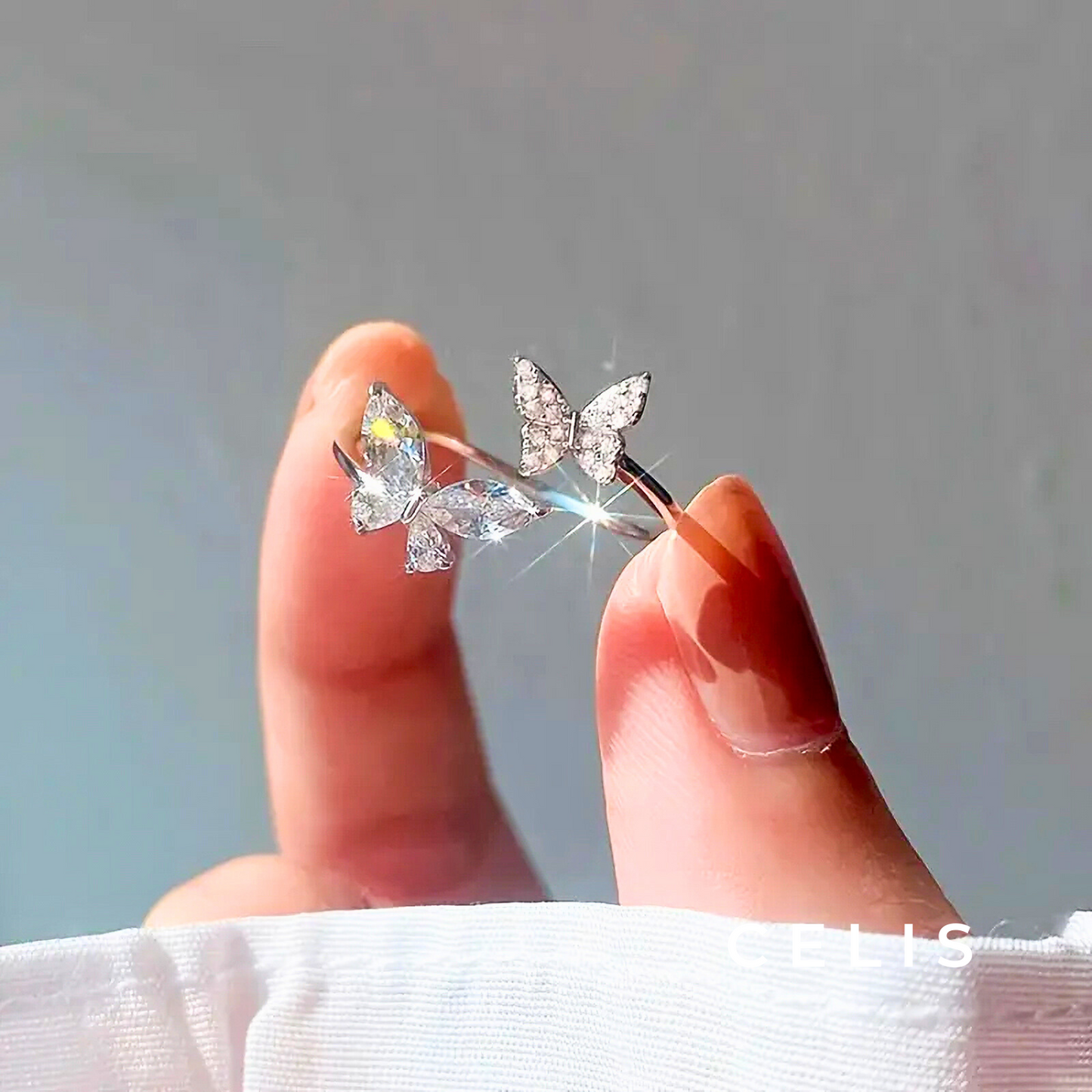 Elegant Butterfly Ring