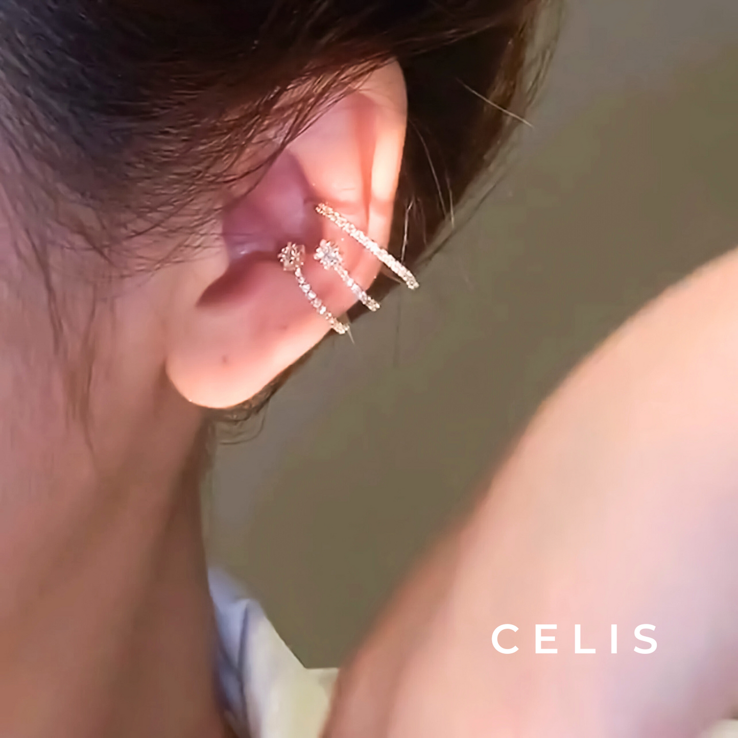 Elegant Layered Ear Cuff