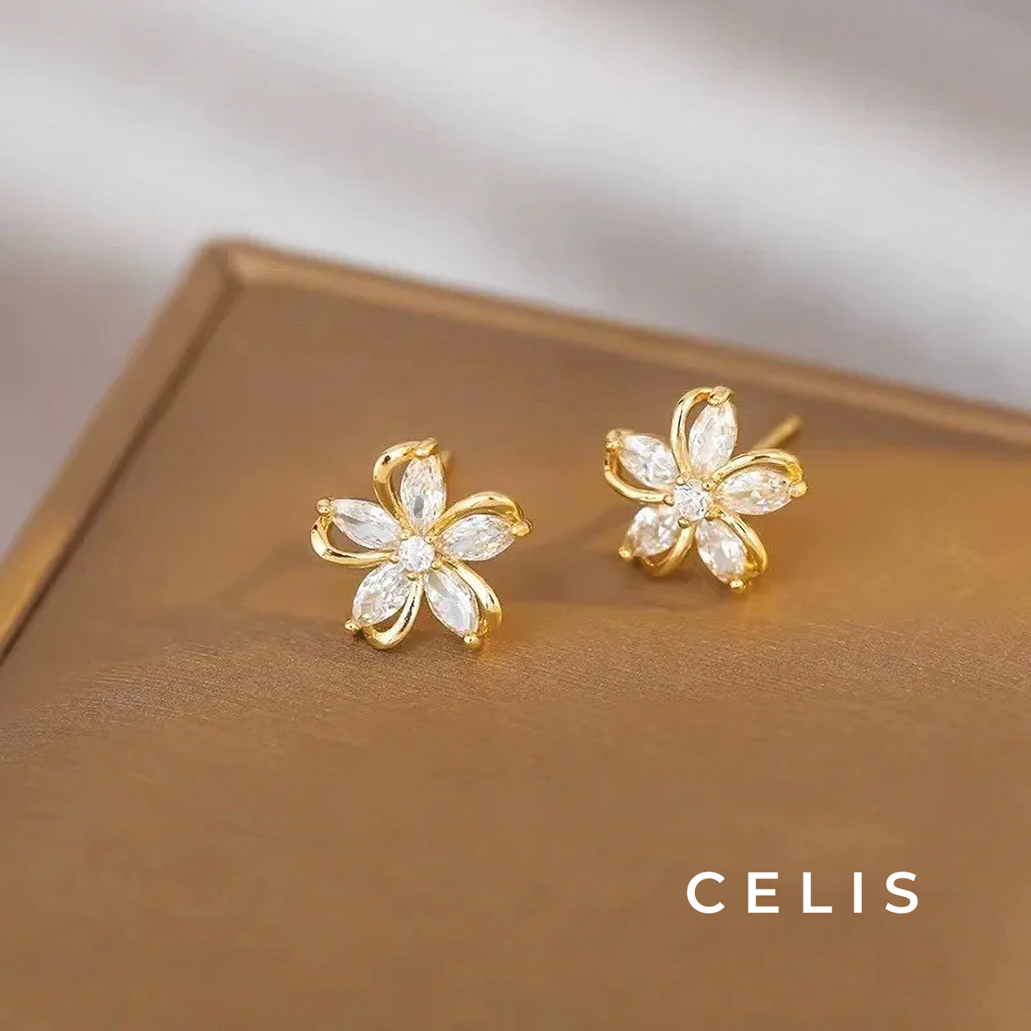 Shining Flower Earrings