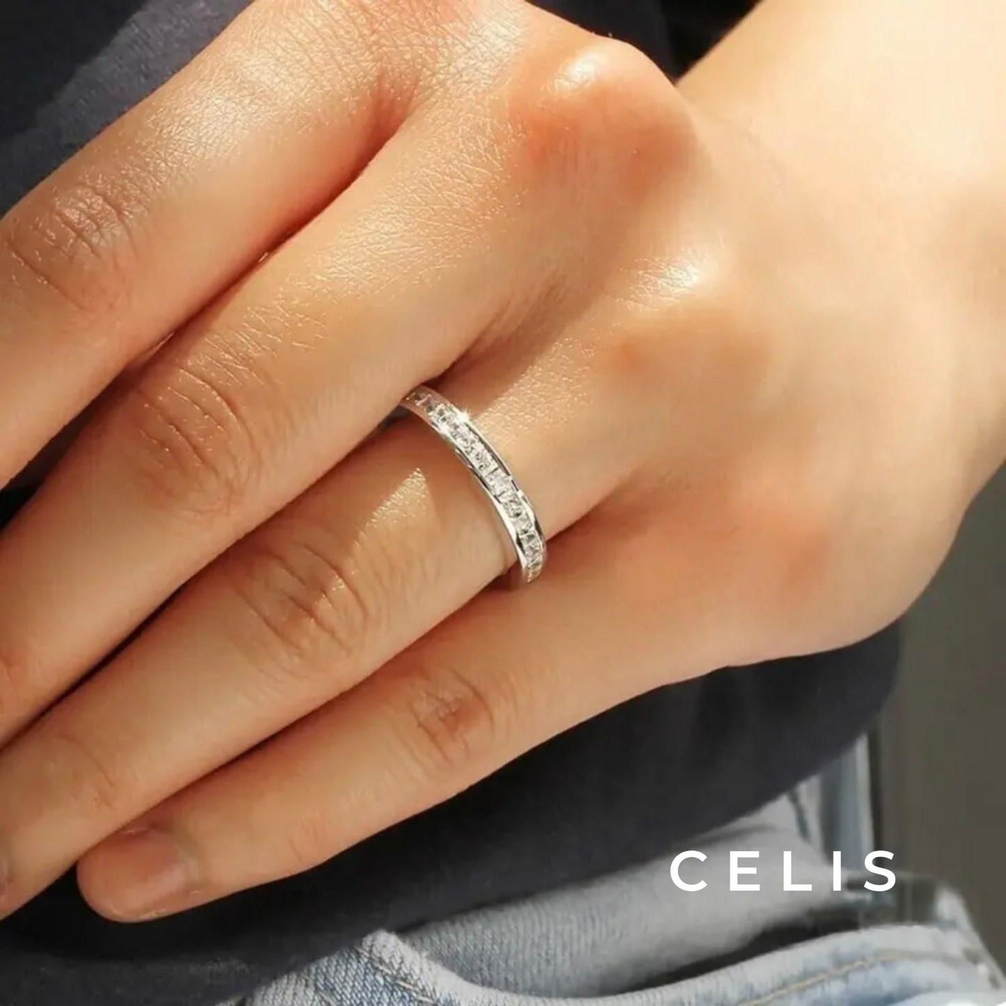 【Limited Item】 Square Zirconia Ring