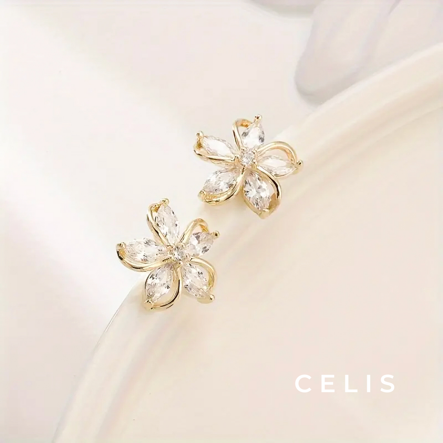 Shining Flower Earrings