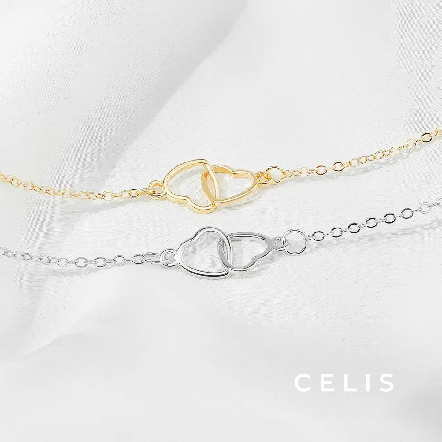 Double Heart Necklace