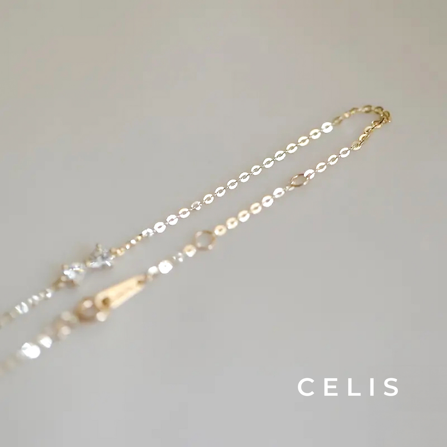 【Limited Item】 Zirconia Ribbon Elegance Bracelet